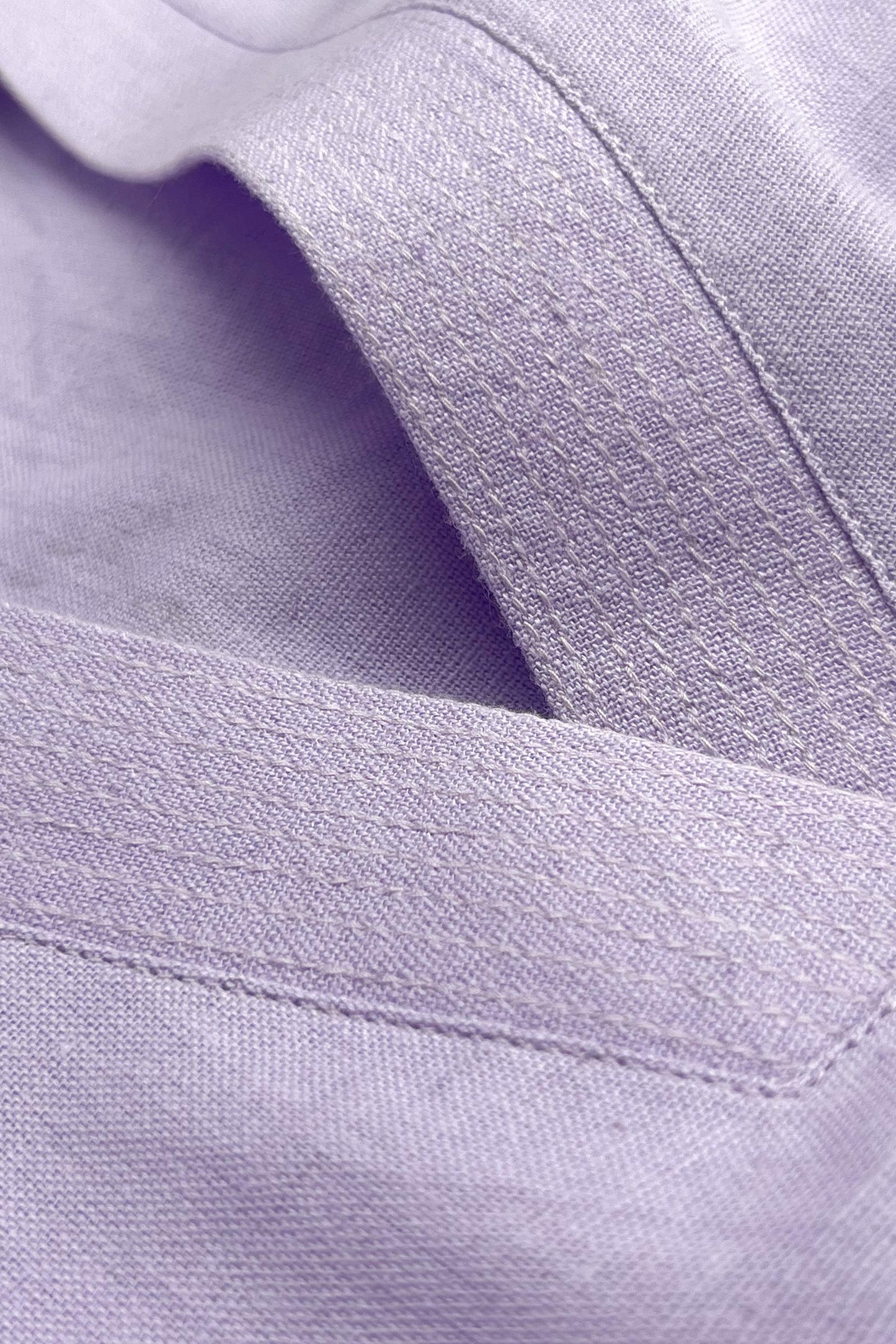 BHAYLI'S LAVENDER MIST COTTON FLAX KURTA